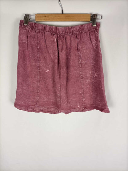 OTRAS.Falda corta efecto desteñido TU (s/m)