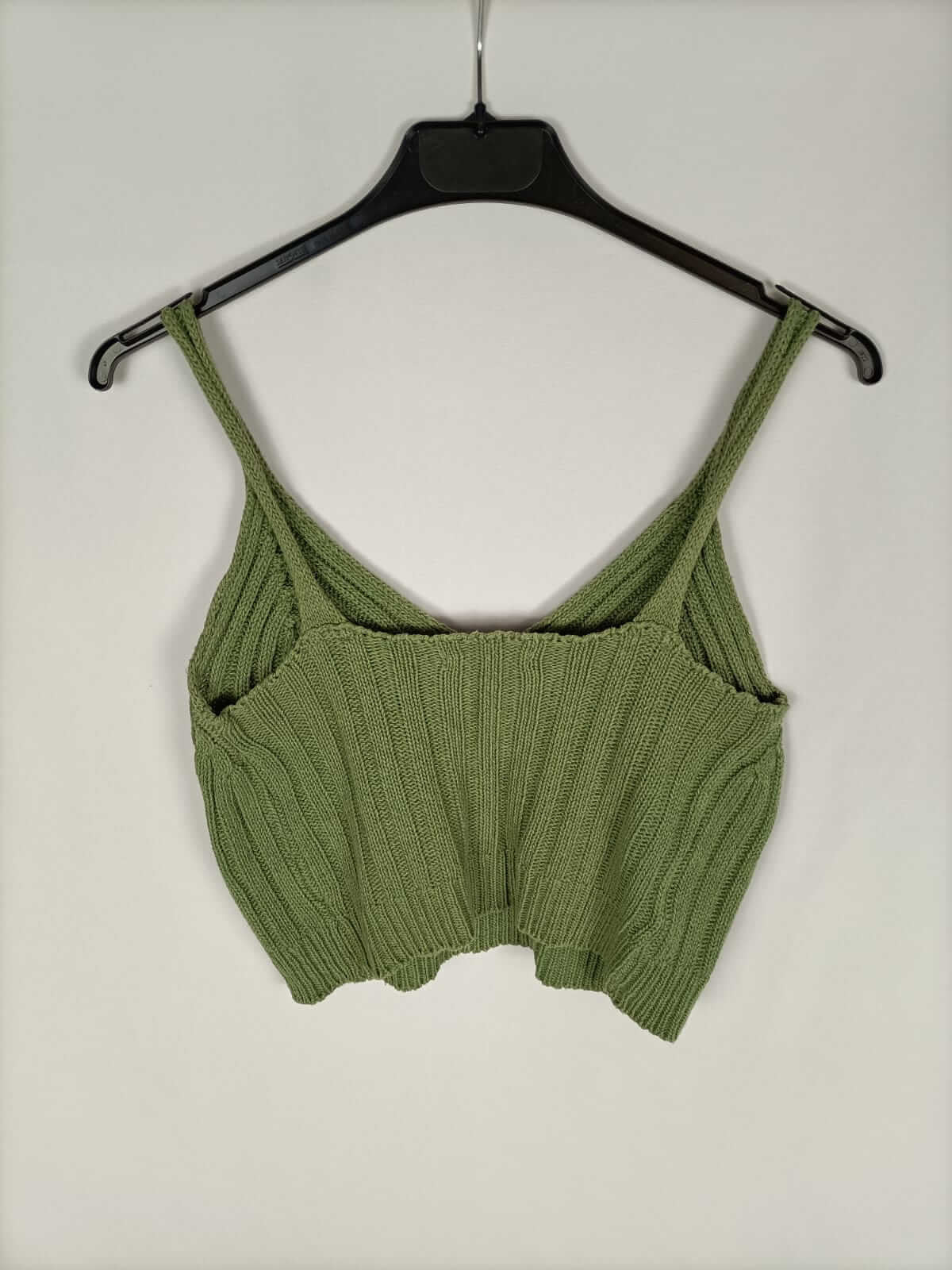 OTRAS.Croptop punto verde T.s