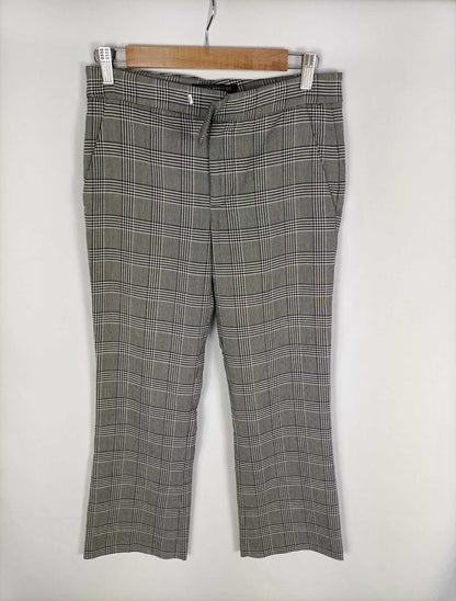 ZARA.Pantalones cuadros T.34