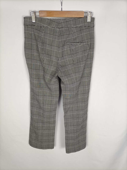 ZARA.Pantalones cuadros T.34