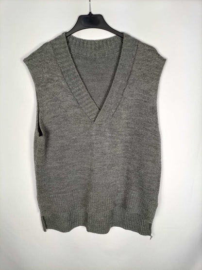 OTRAS.Jersey gris sin mangas TU (m/l)