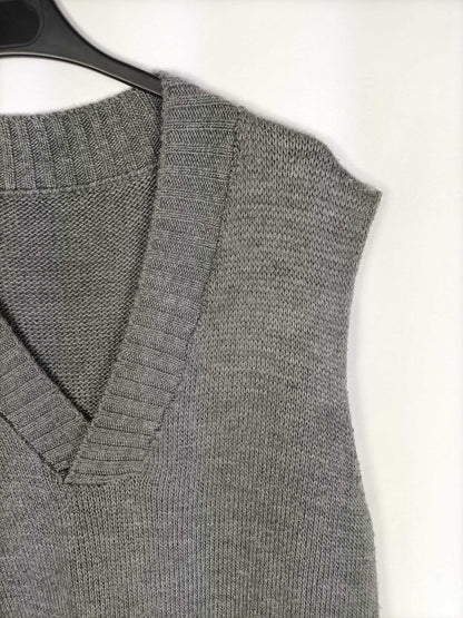 OTRAS.Jersey gris sin mangas TU (m/l)