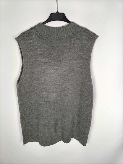 OTRAS.Jersey gris sin mangas TU (m/l)