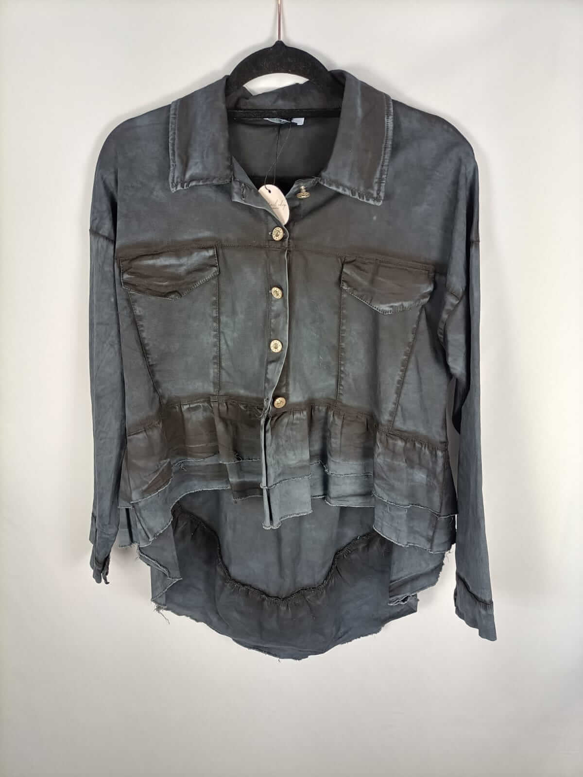 NACLAIR SHOP.Sobrecamisa/cazadora gris desgastado TU (s/m)