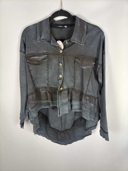 NACLAIR SHOP.Sobrecamisa/cazadora gris desgastado TU (s/m)