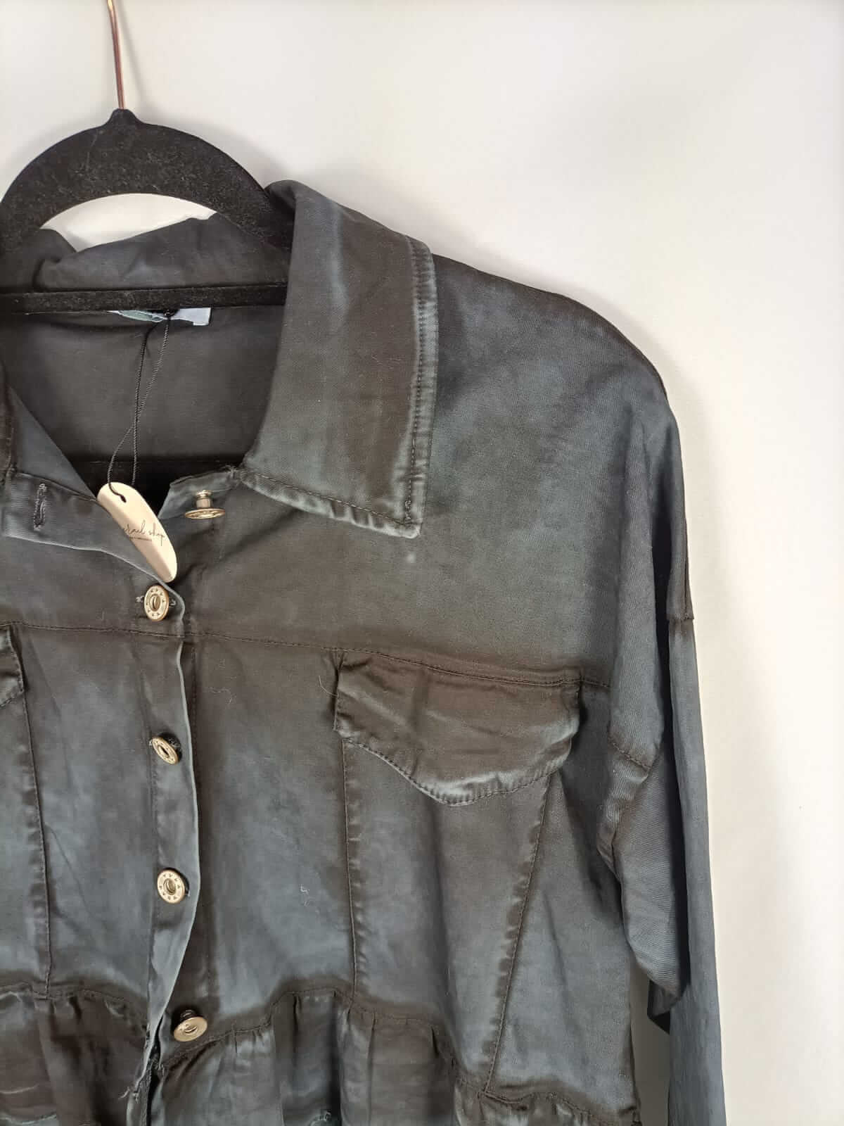 NACLAIR SHOP.Sobrecamisa/cazadora gris desgastado TU (s/m)