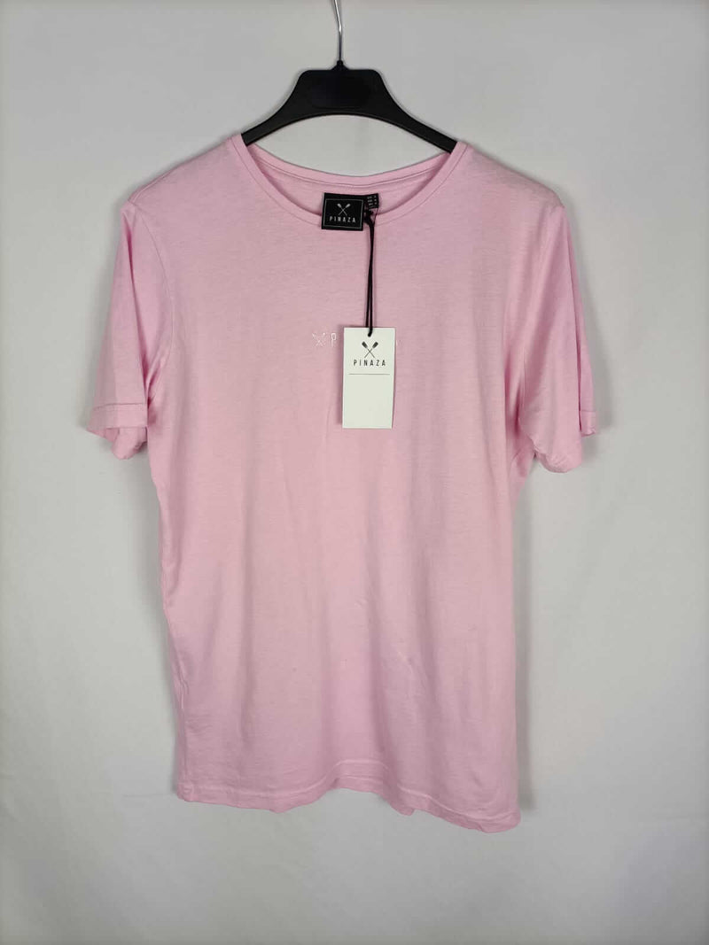 PINAZA.Camiseta rosa oversized T.m