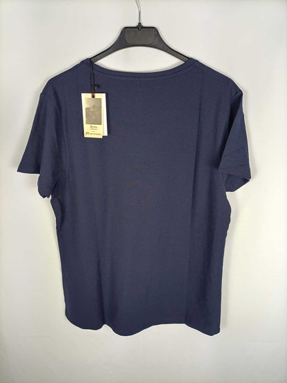 BOSTON.Camiseta azul clásica "Boston" T.L