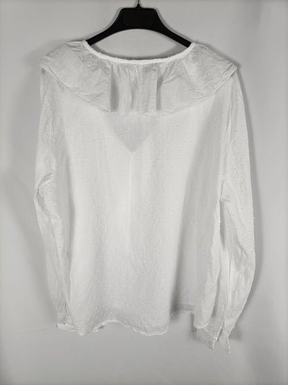 VALENTINA. Blusa plumeti T.4xl