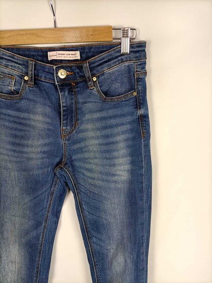 STRADIVARIUS.Vaquero efecto lavado T.36