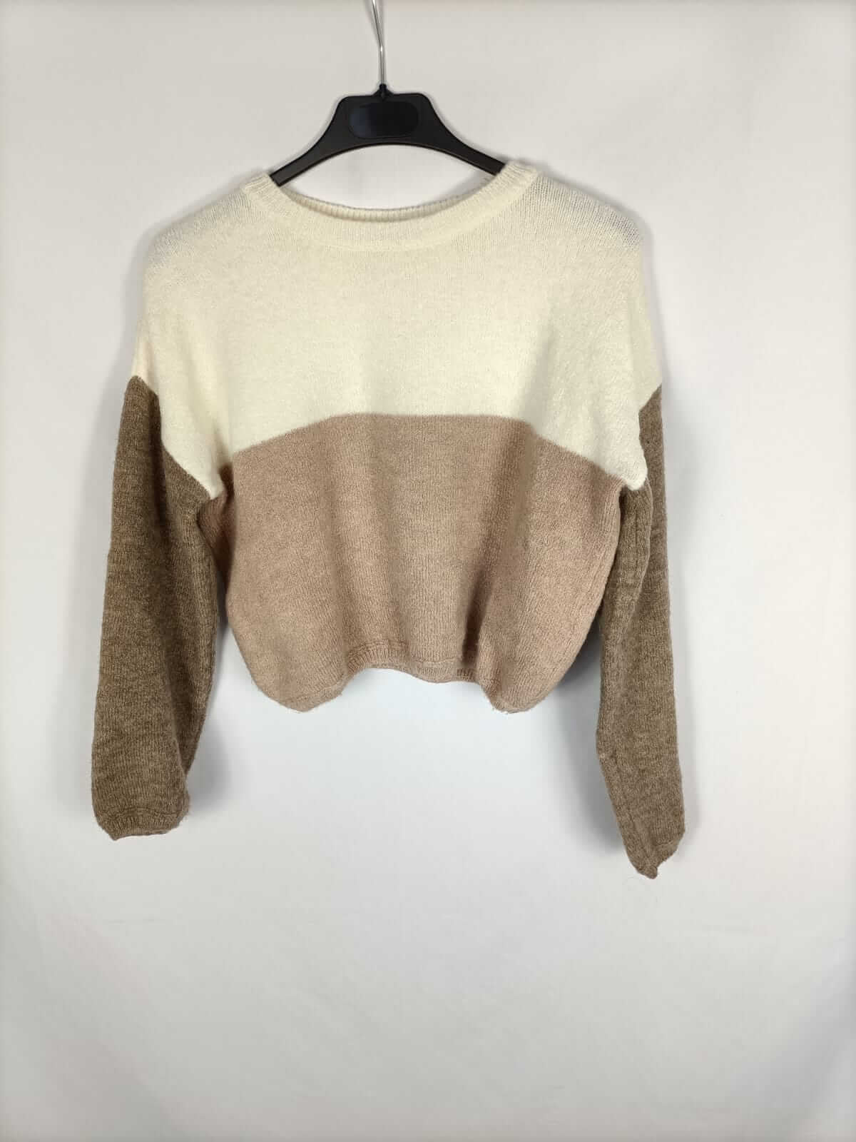 PULL&BEAR.Jersey corto tricolor T.xs