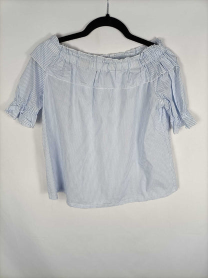 OTRAS.Blusa rayas cuello barco TU (s/m)