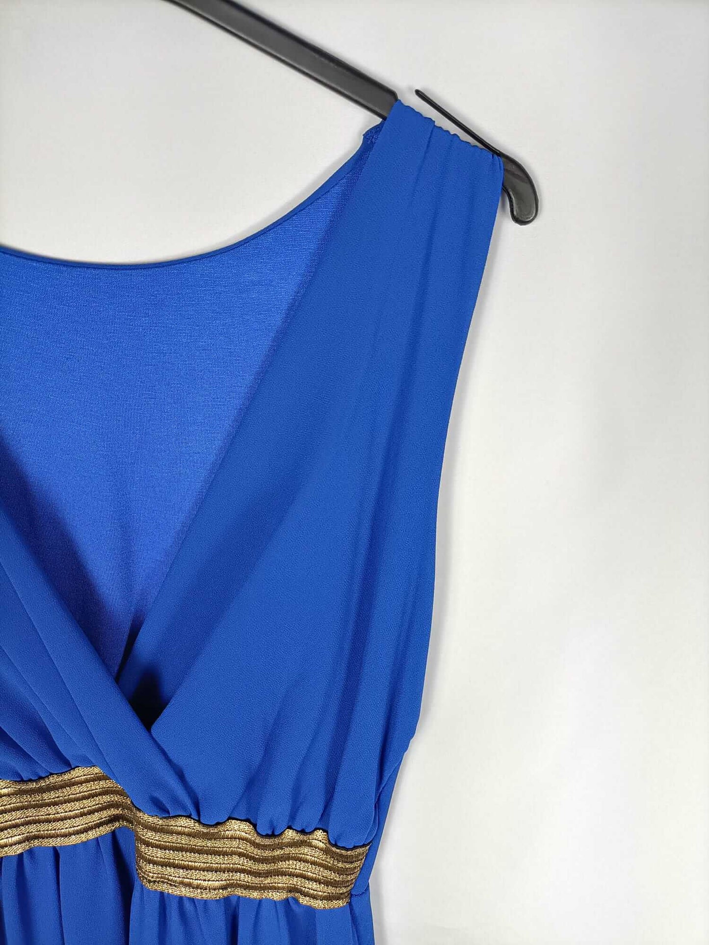 OTRAS. Vestido largo azul T.s/m