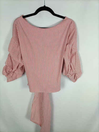 ZARA.Blusa rayas T.xs