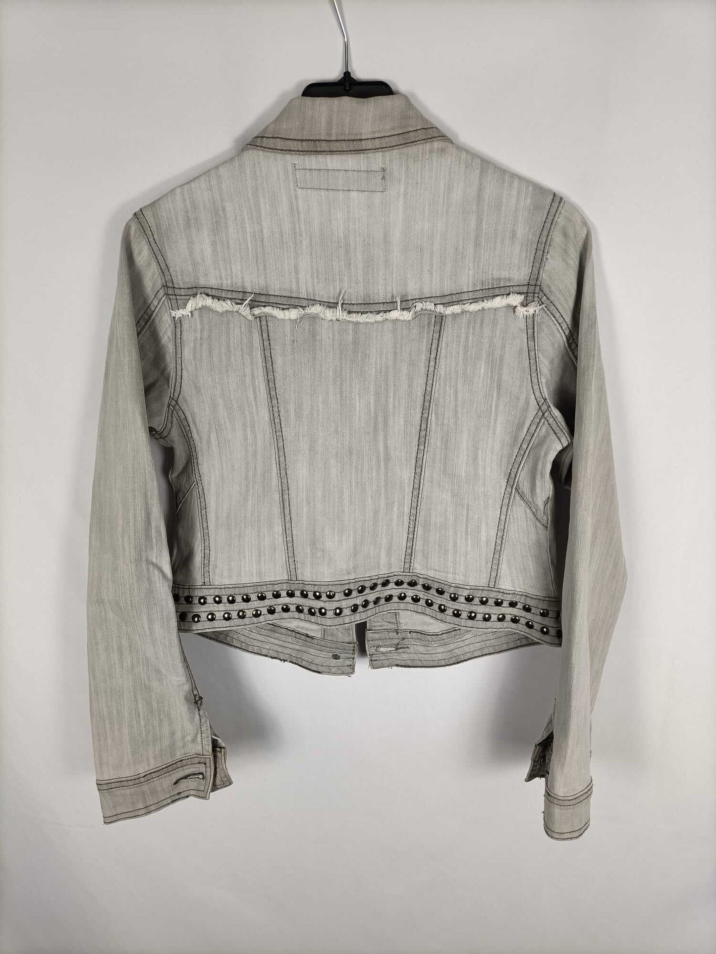 MISS SWAN.Cazadora gris T.s