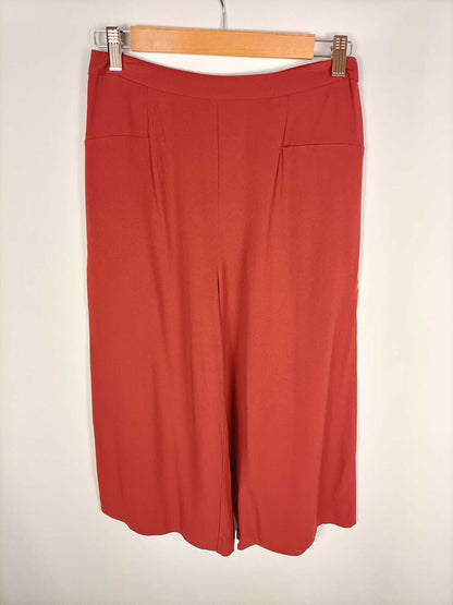 MANGO.Culottes teja T.34