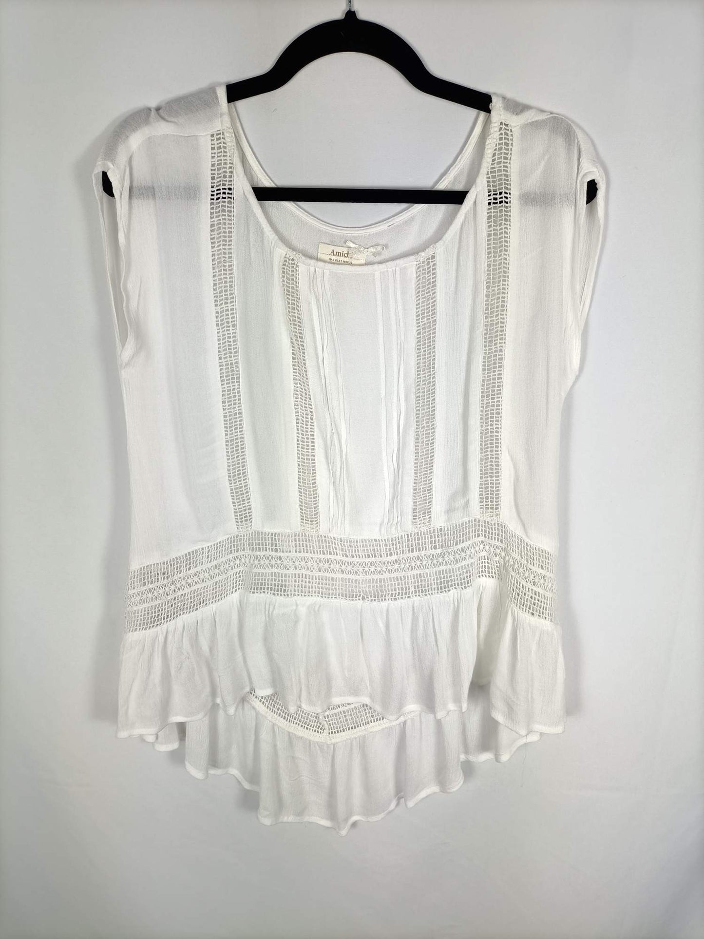 AMICHI.White Ts blouse