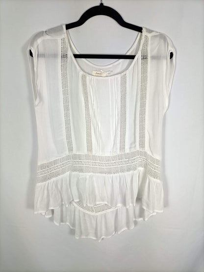 AMICHI.White Ts blouse
