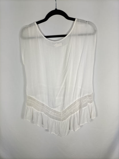 AMICHI.White Ts blouse