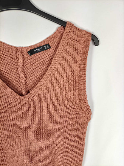 MANGO.Top punto teja T.s