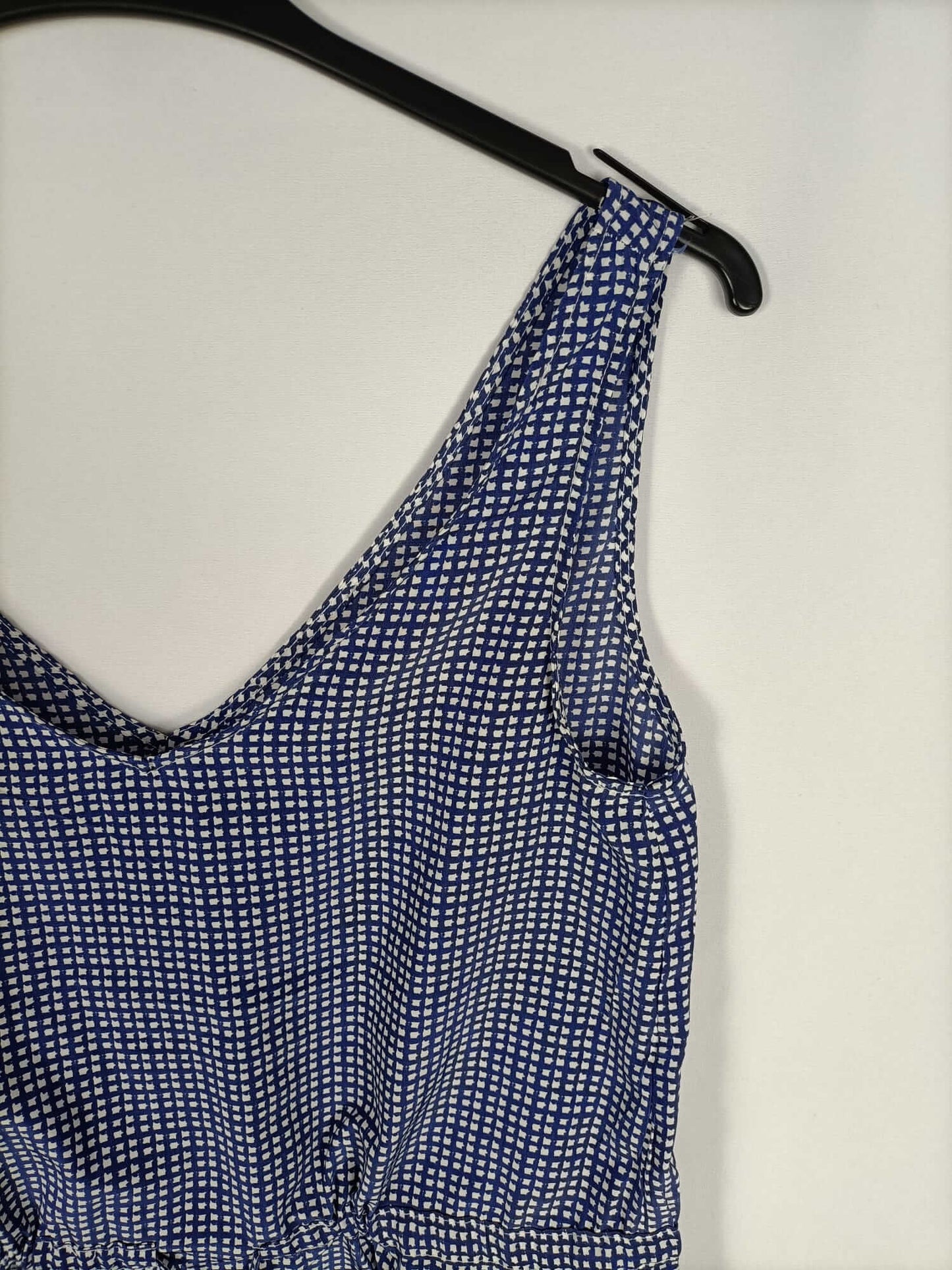 OTRAS.Top cuadros azules y blancos T.xs