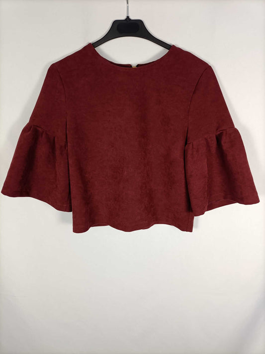 OTRAS.Top burdeos TU (s/m)