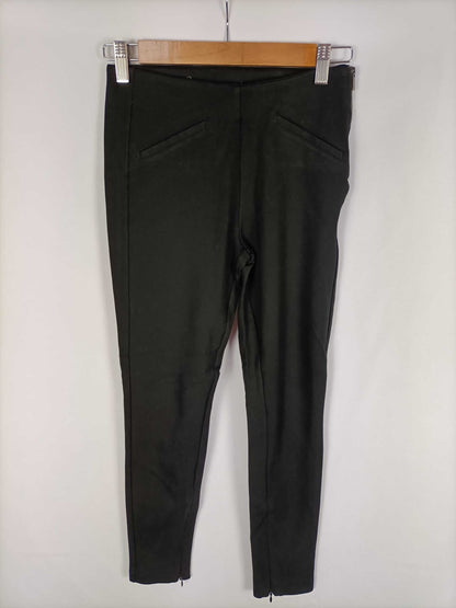 OTHERS. Black elastic Ts leggings