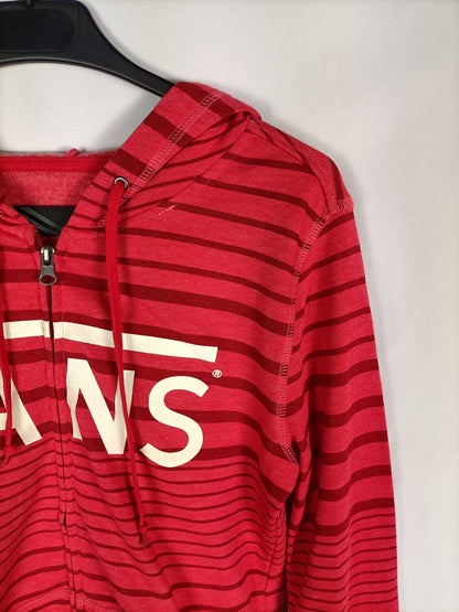 VANS.Sudadera roja T.s