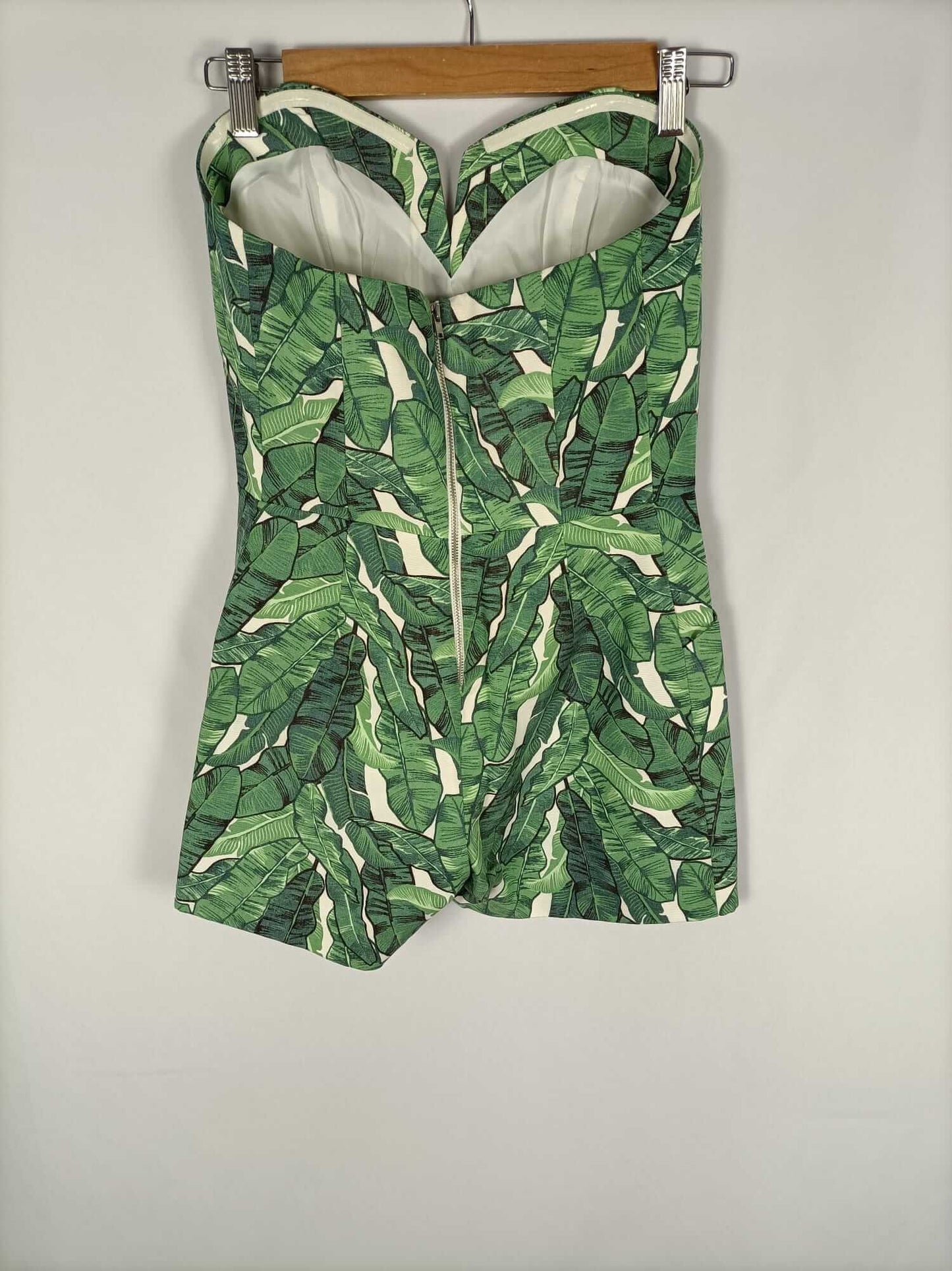 H&M.Mono corto estampado T.36