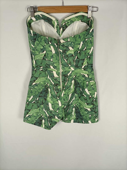 H&M.Mono corto estampado T.36