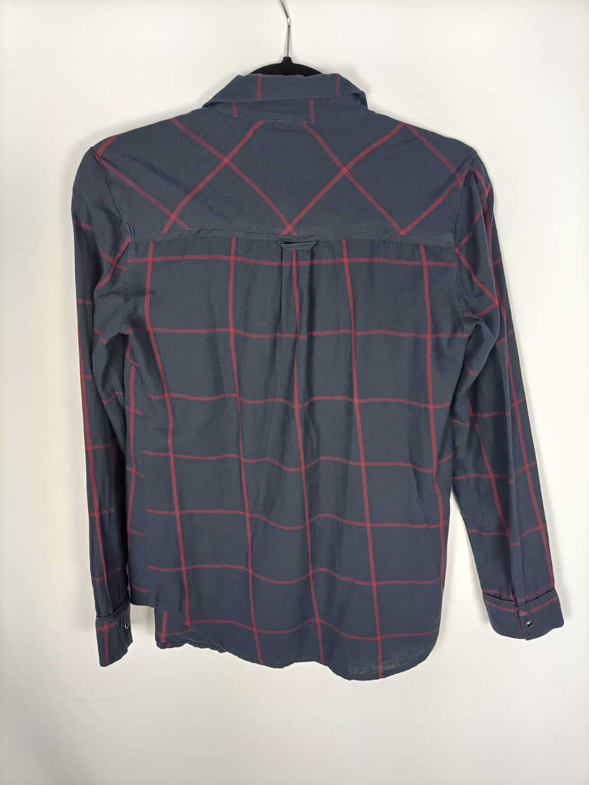 PIMKIE.Blusa azul cuadros T.s/m