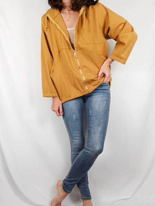 OTRAS.Cazadora mostaza TU (s/m)