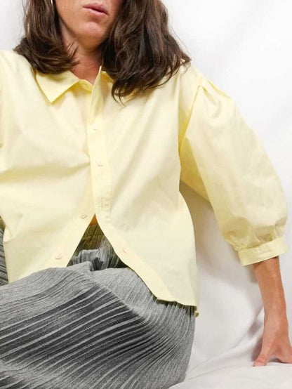 ZARA KIDS.Yellow blouse S.13/14