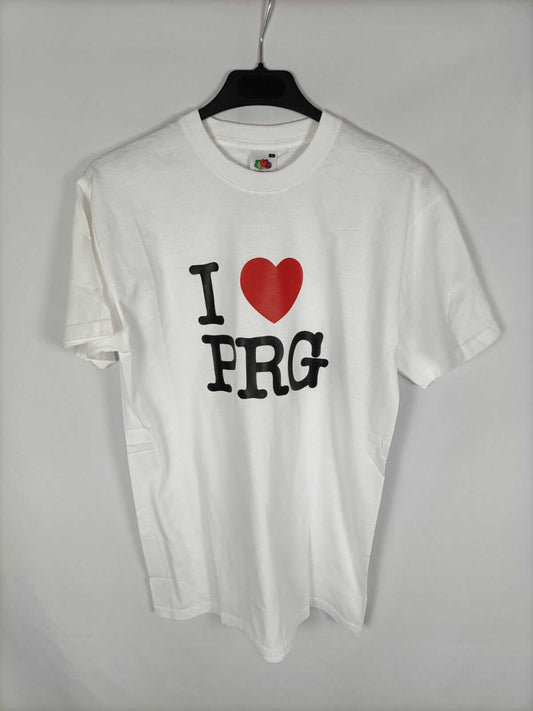 OTRAS. Camiseta blanca letras T.s