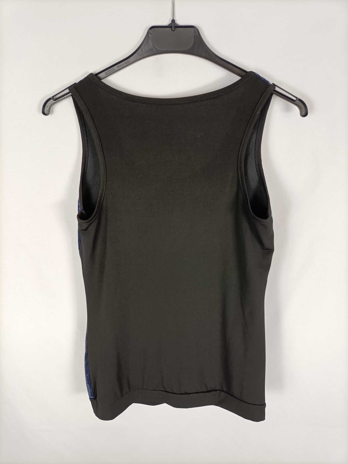 OTRAS. Top lentejuelas azules Tu (s/m)