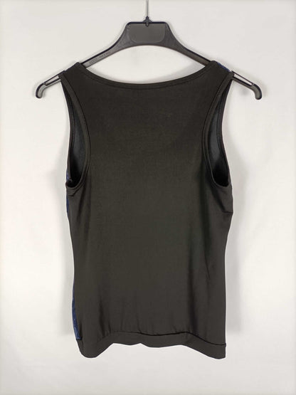 OTRAS. Top lentejuelas azules Tu (s/m)