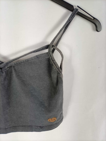 OTRAS. Croptop gris T.38