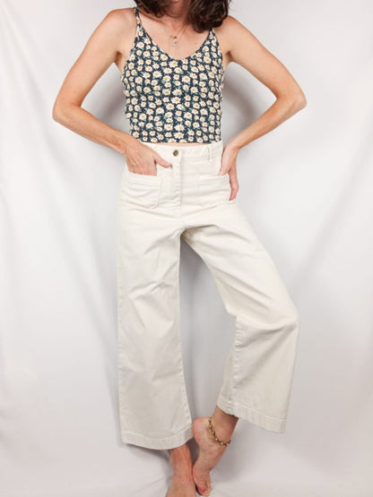 NEW LOOK. Croptop margaritas T.42