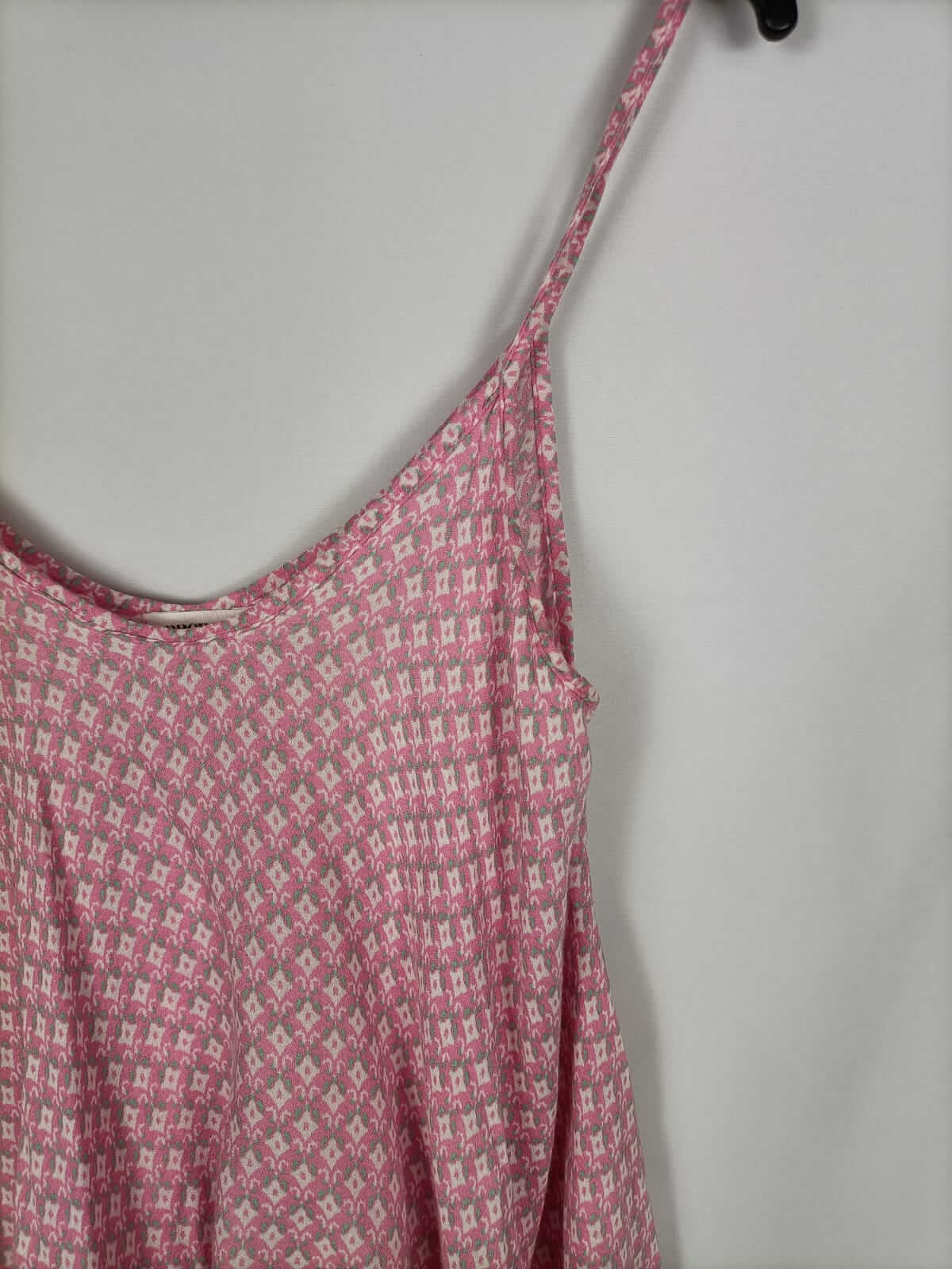 BROWNIE.Top rosa estampado T.xs/s