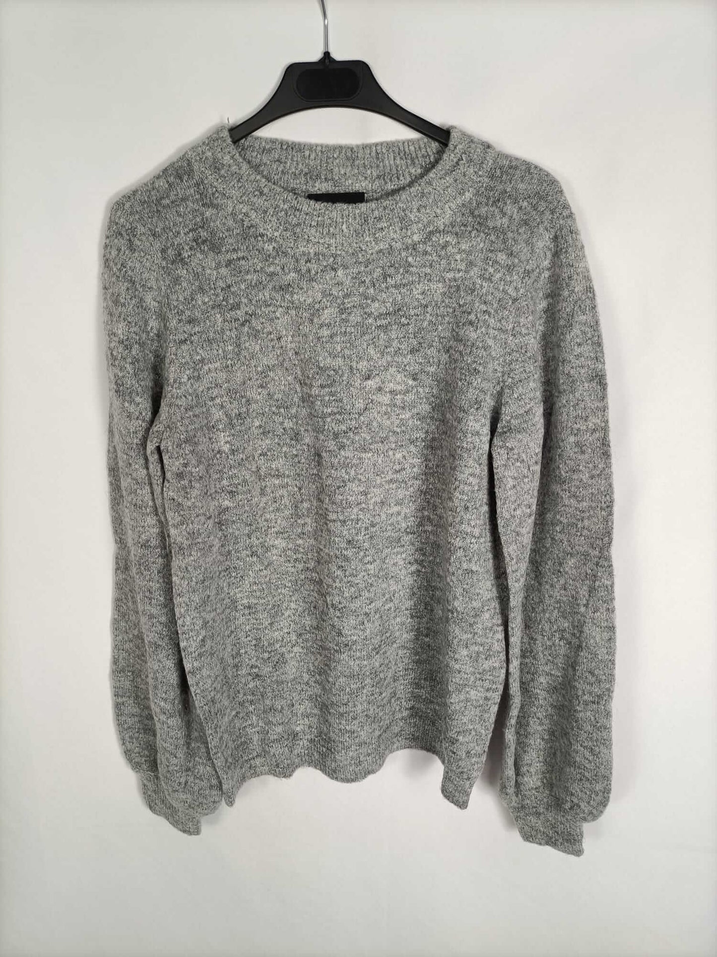 OBJET. Jersey gris jaspeado T.m