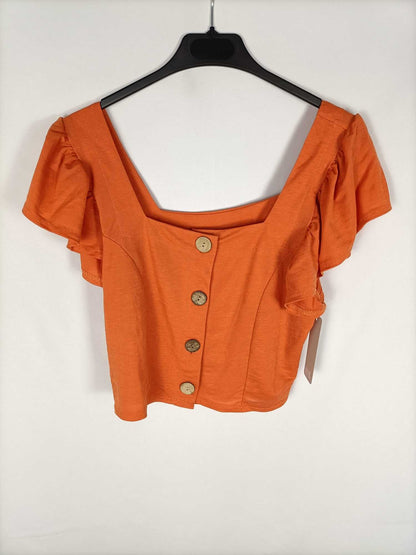 OTRAS. Top naranja TU (s/m)