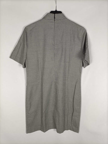 ZARA. Vestido corto pata de gallo T.s