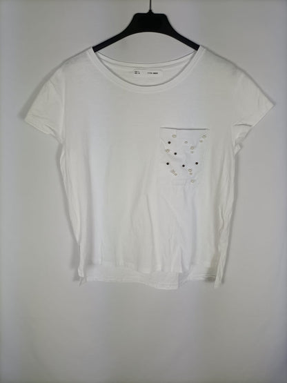 SFERA. Camiseta perlas T.s