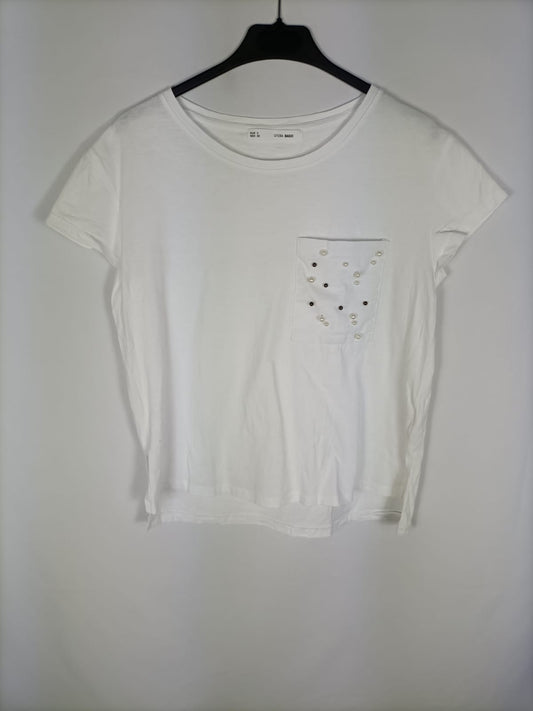 SFERA. Camiseta perlas T.s