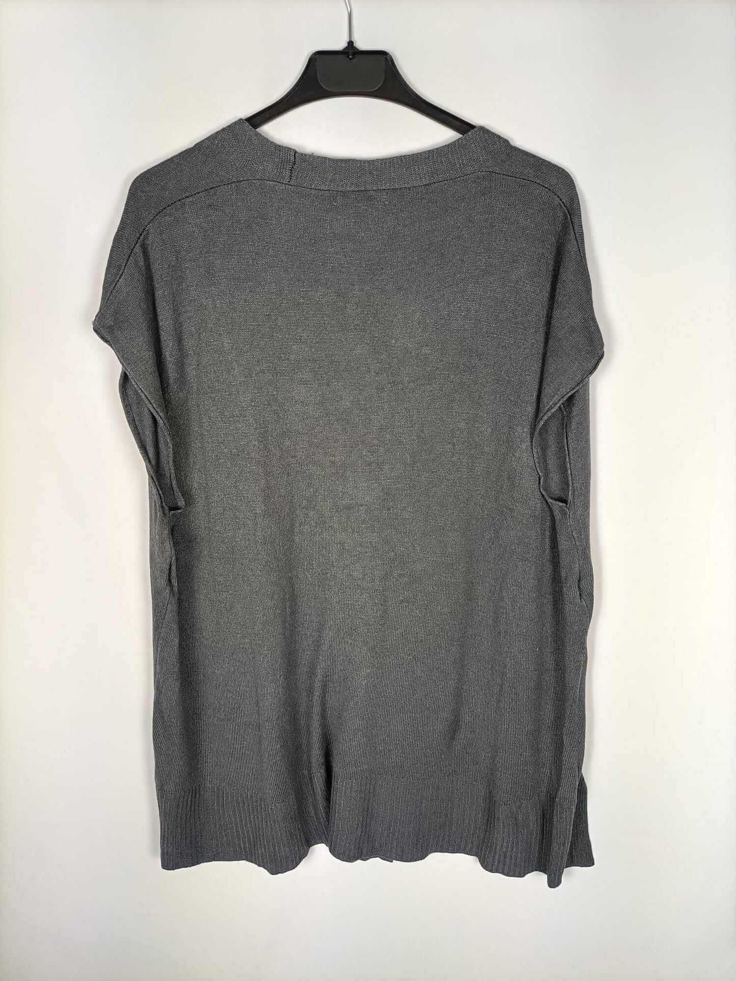 BUGANVILIA. Cárdigan gris punto TU (s/m)