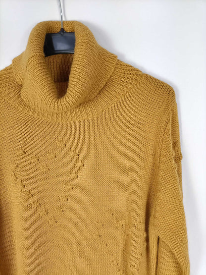 OTRAS. Jersey mostaza corazones Tu (s/m)