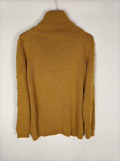 OTRAS. Jersey mostaza corazones Tu (s/m)