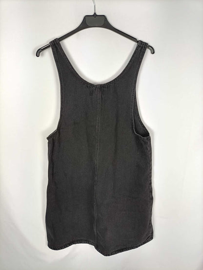 MONKI.Peto negro tejido denim T.xs