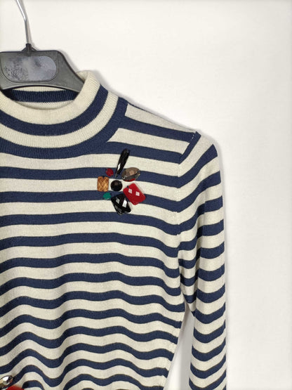 ZARA.Jersey rayas T.m