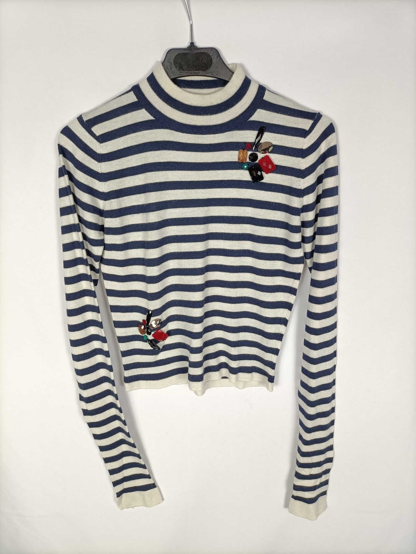 ZARA.Jersey rayas T.m